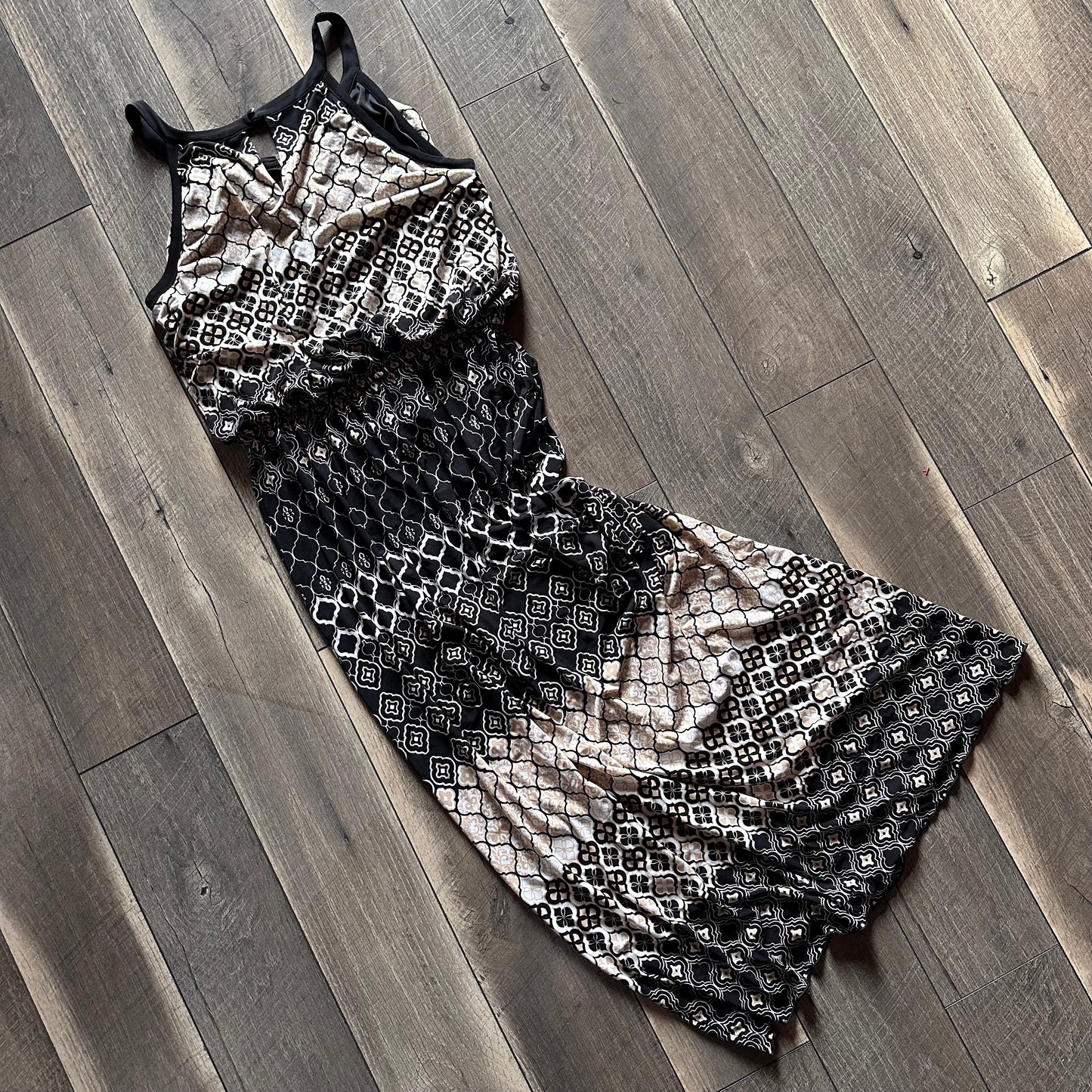 Enfocus High Neck Maxi Dress