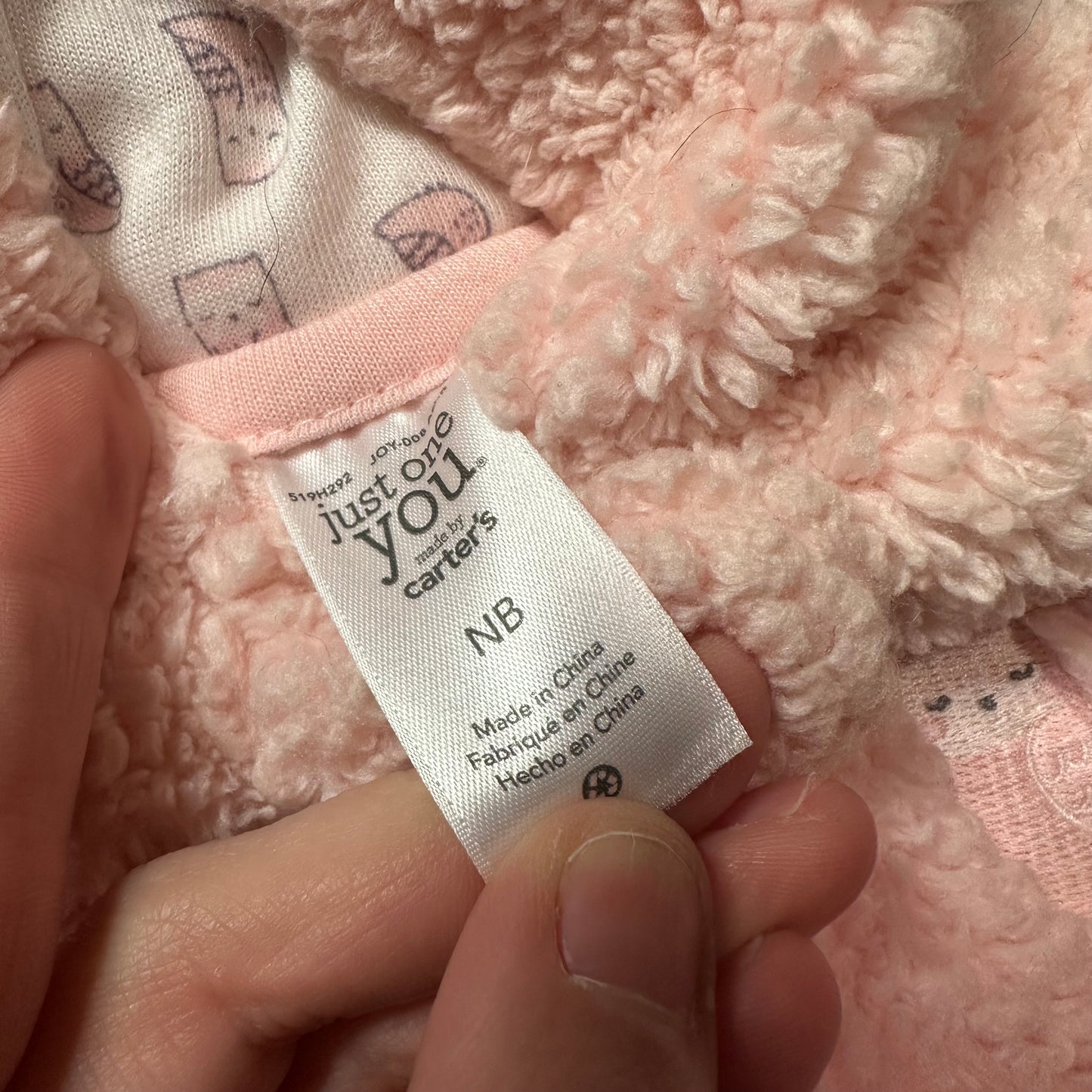 Carters Sherpa Winter Suit