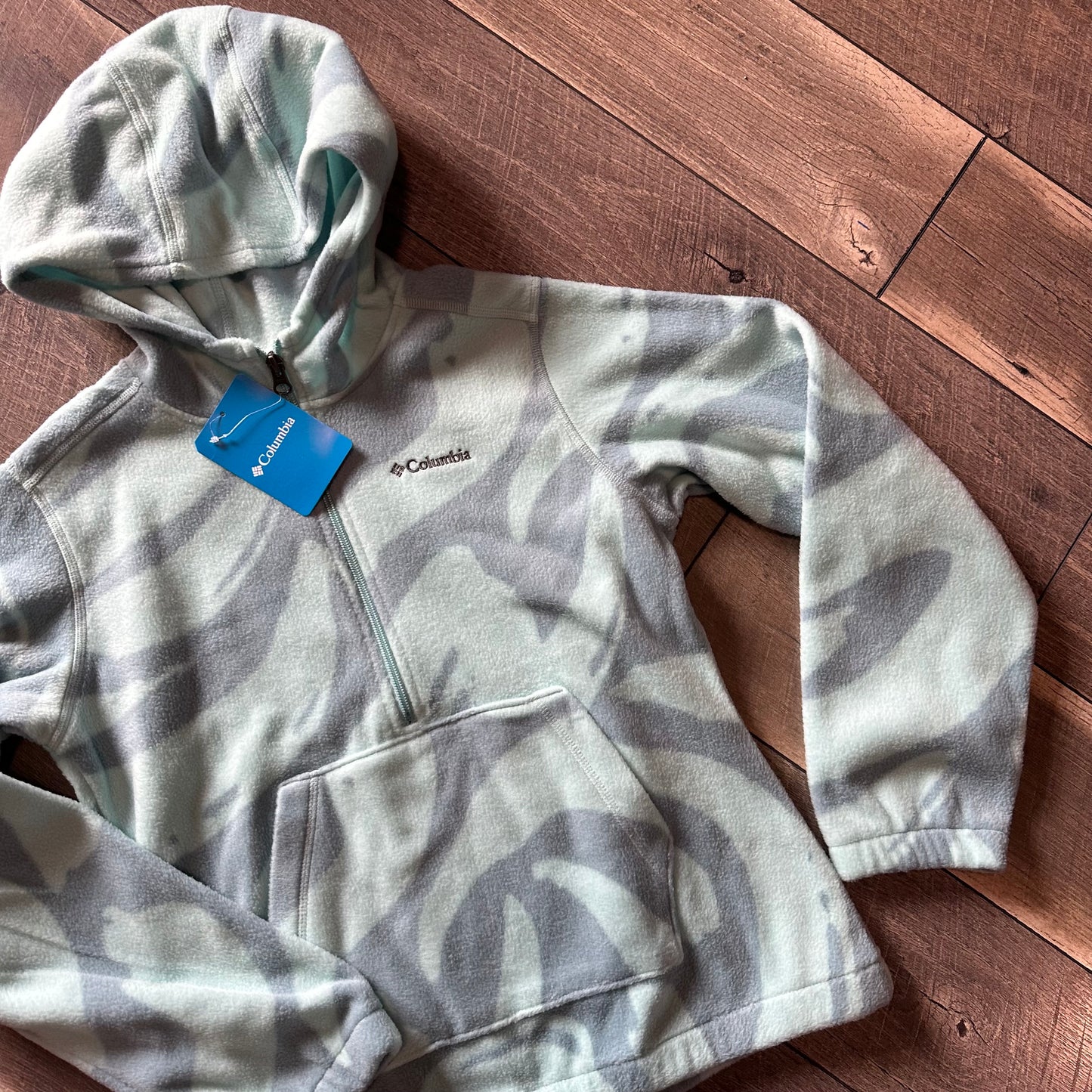 NWT🐟 Columbia Fleece Hooded Pullover