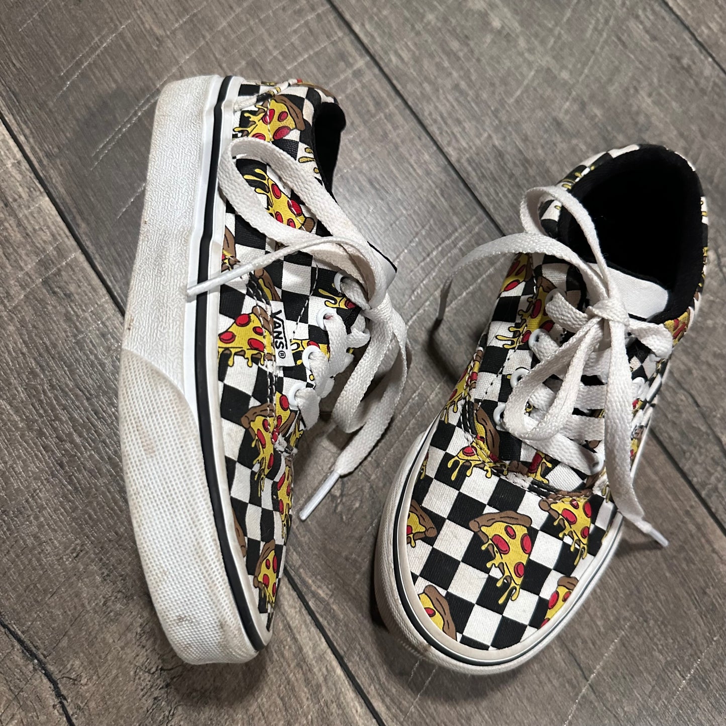 Vans Checkered Pizza Sneakers
