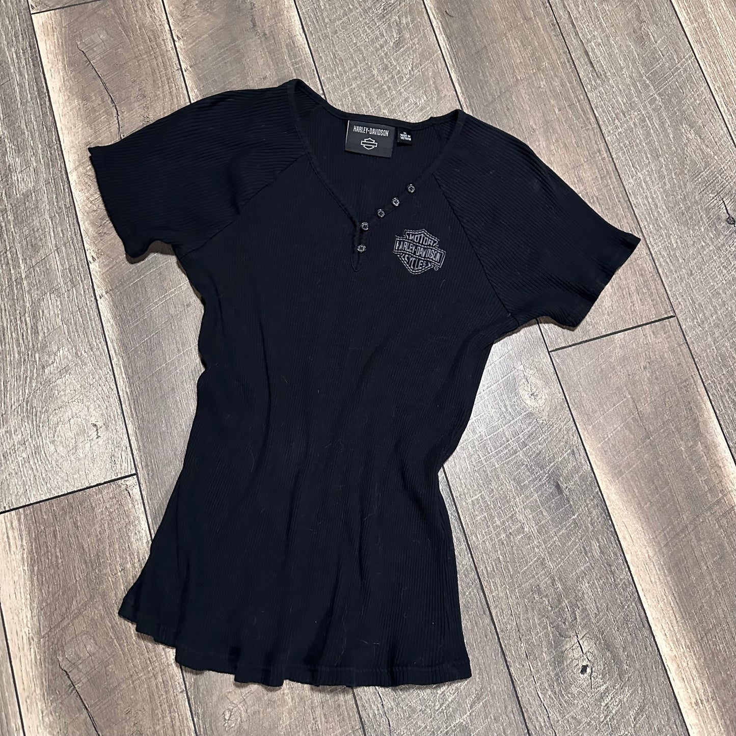 Harley-Davidson Stretchy Short Sleeve Top