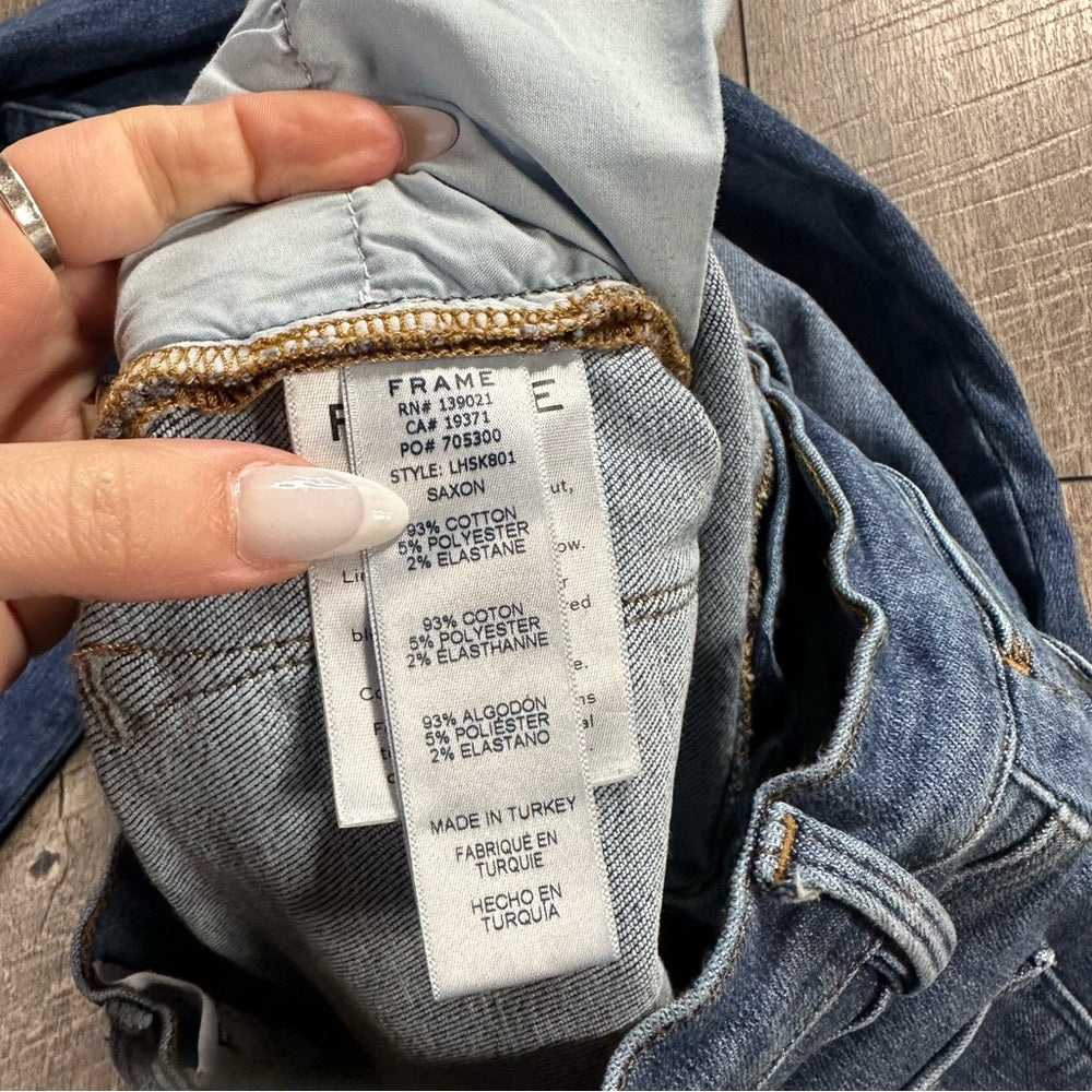 Frame Le Hi Rise Skinny Jeans