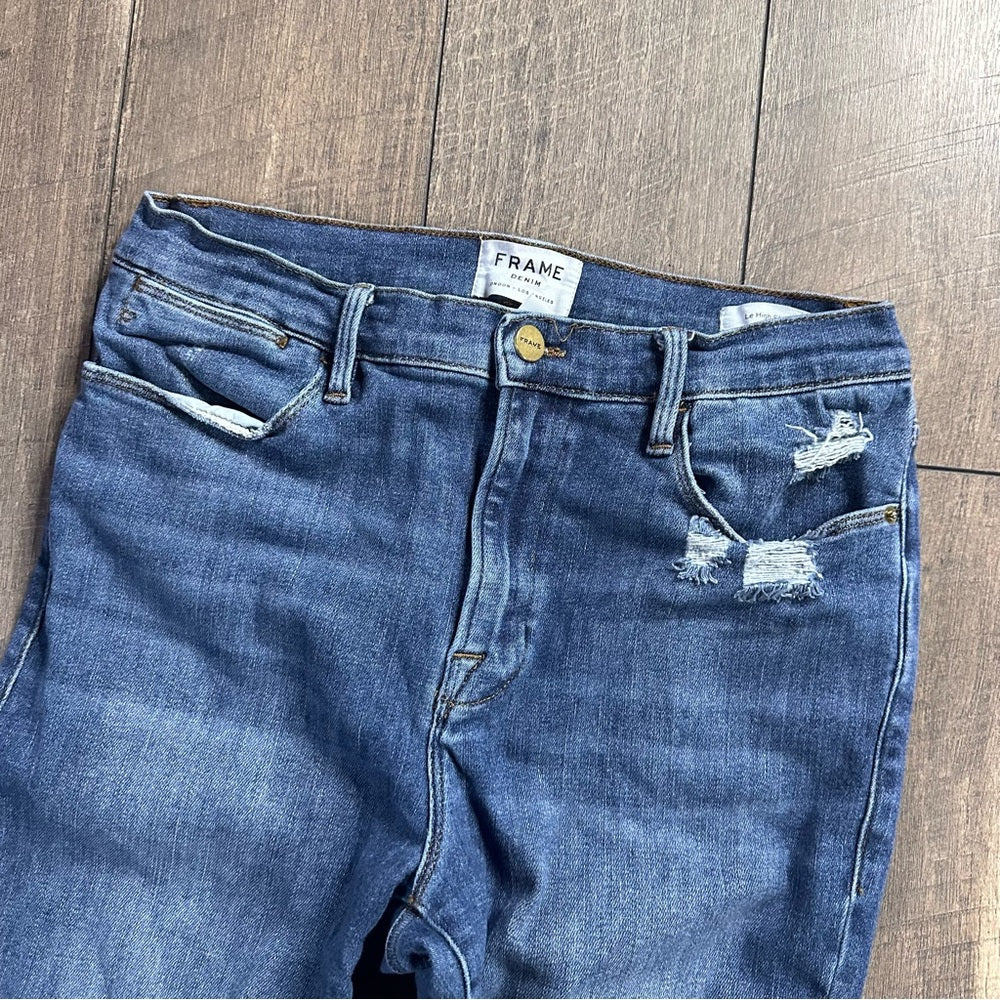 Frame Le Hi Rise Skinny Jeans