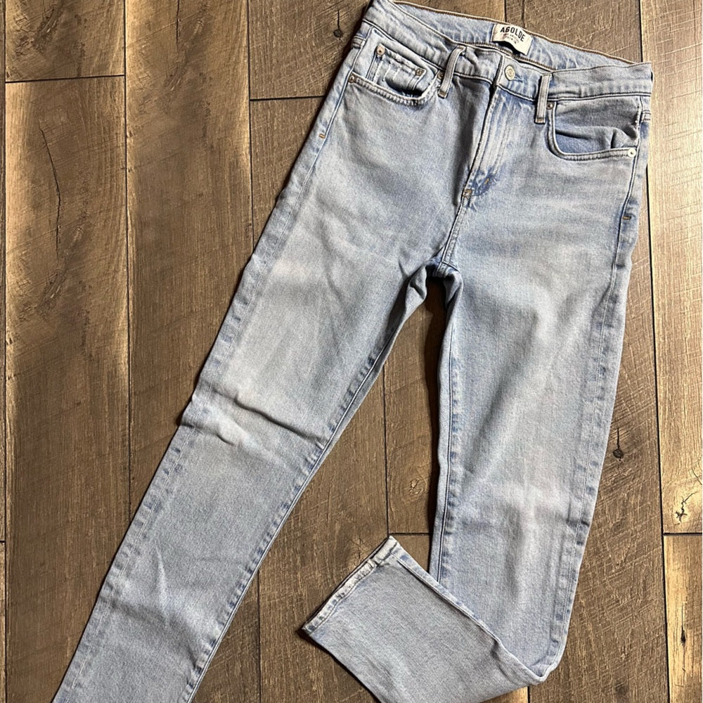 AGOLDE Toni Mid Rise Straight Leg Jeans