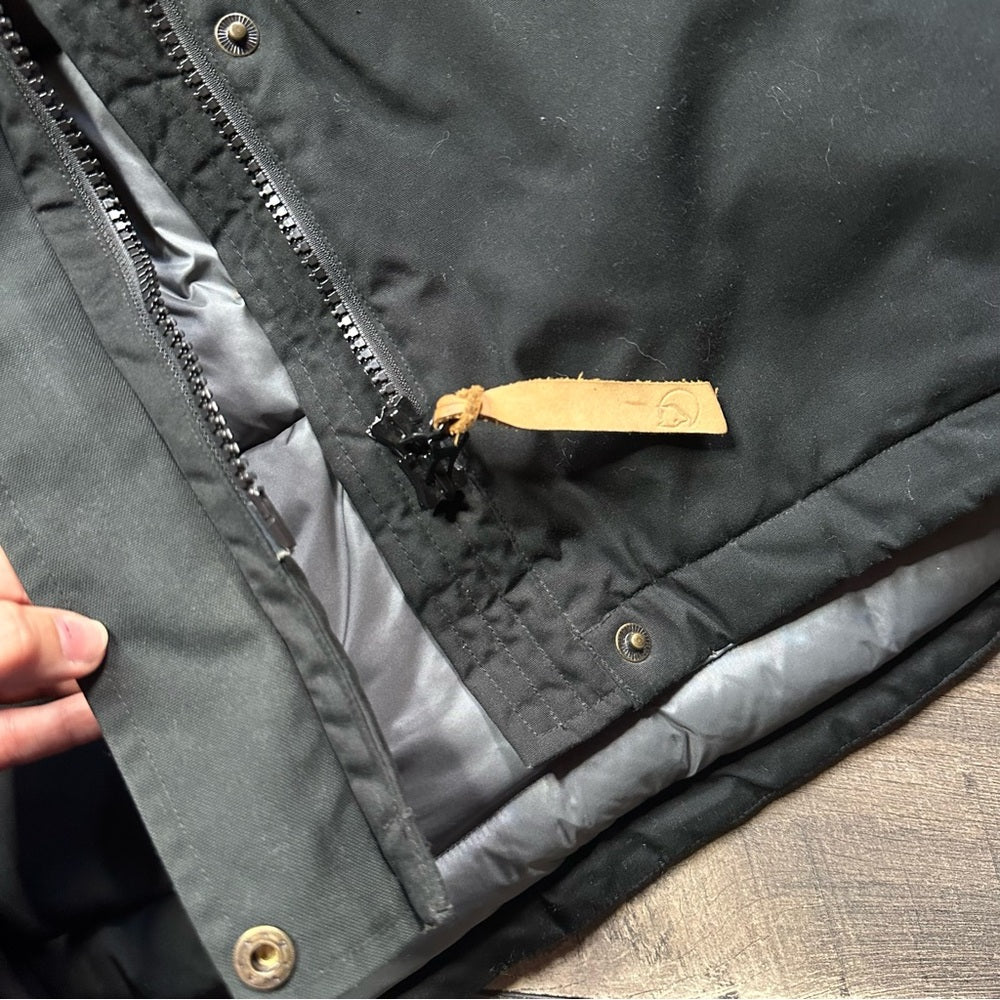 Fjallraven Black Singi Down Hooded Jacket