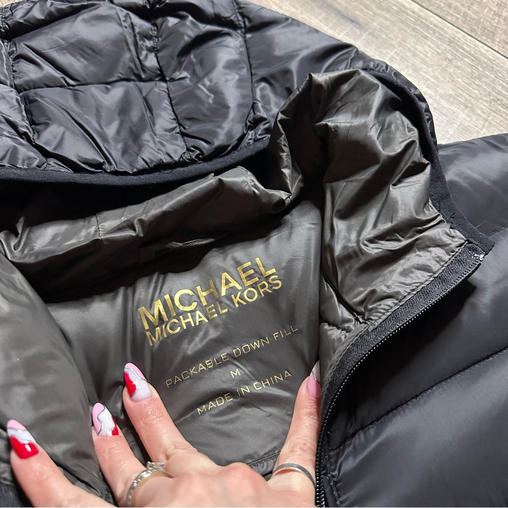 MICHAEL Michael Kors Packable Down Fill Puffer Jacket