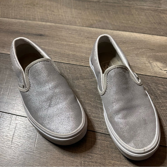 Vans Glittery Slip On Shoes