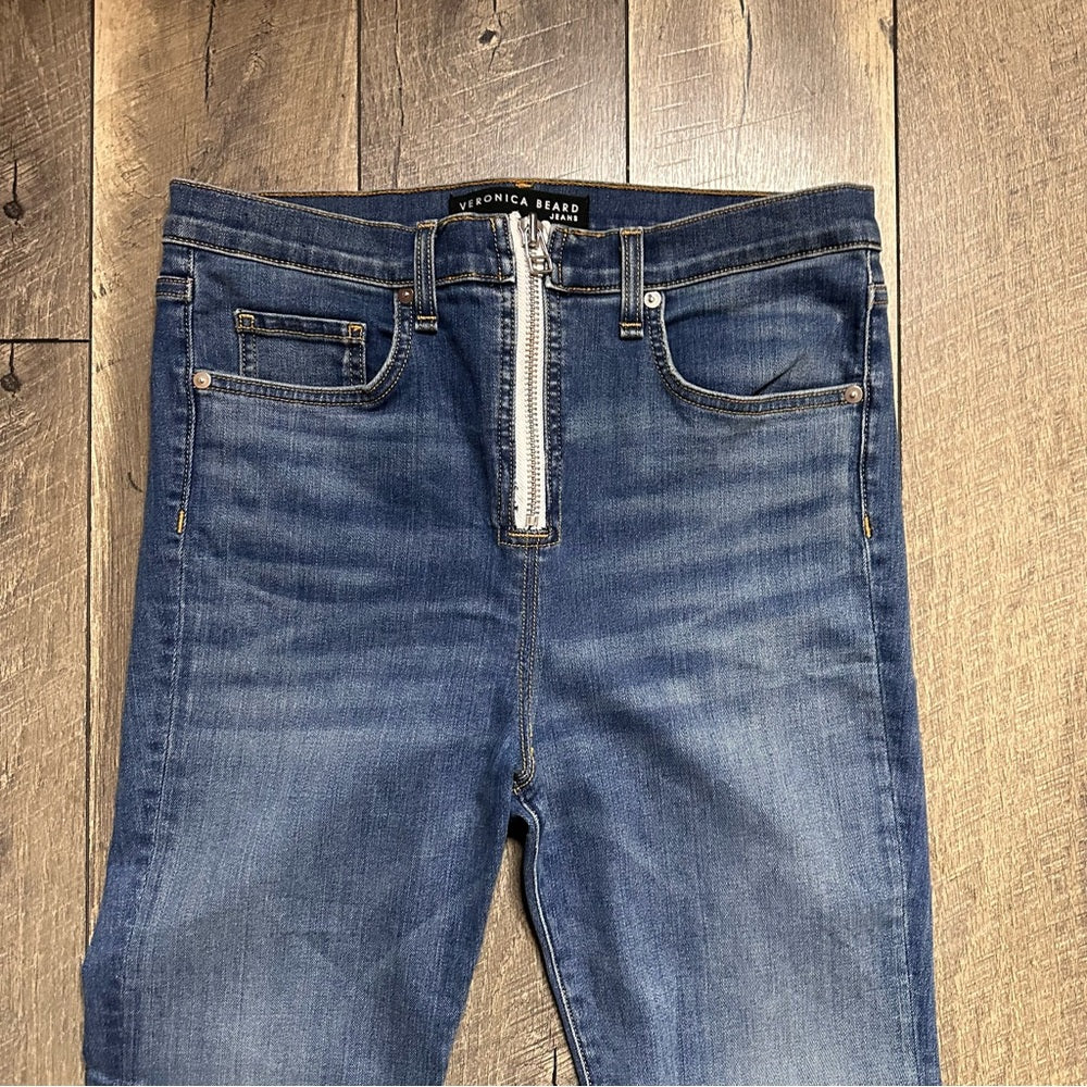 Veronica Beard Carly 11” Kick Flare Jeans