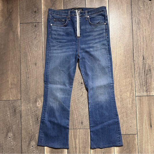 Veronica Beard Carly 11” Kick Flare Jeans