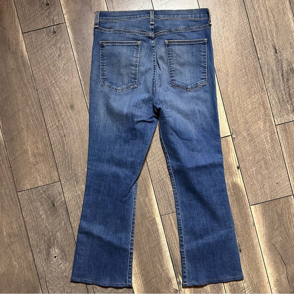 Veronica Beard Carly 11” Kick Flare Jeans