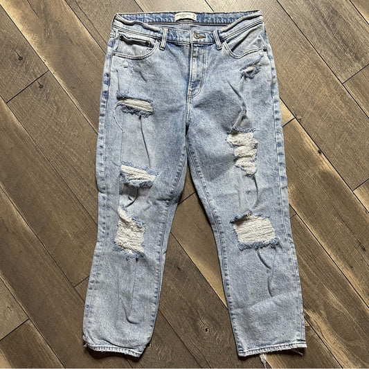 Abercrombie & Fitch Mid Rise The Boyfriend Jean