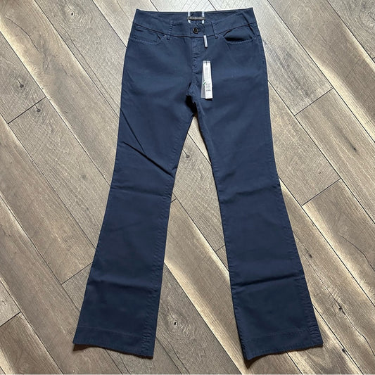 Elie Tahari Navy Blue Flare Pants