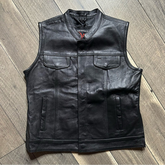 Daniel Smart Leather Riding Vest