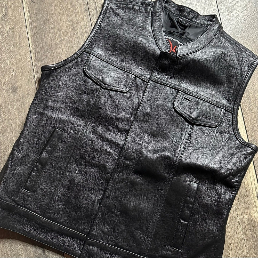 Daniel Smart Leather Riding Vest