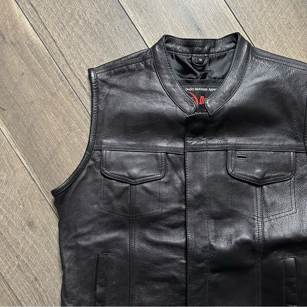 Daniel Smart Leather Riding Vest