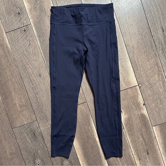 NWOT 🎀 Vuori Navy Blue Stride Leggings