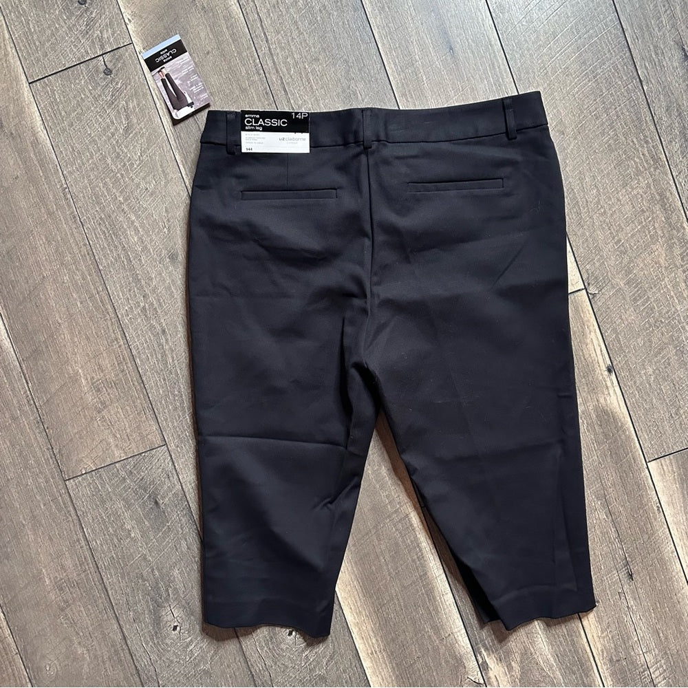 NWT🖤 Liz Claiborne Emma Slim Leg Pants