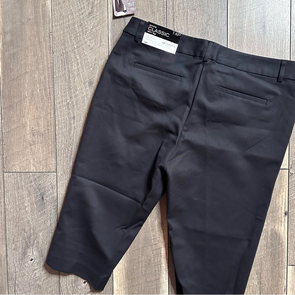 NWT🖤 Liz Claiborne Emma Slim Leg Pants