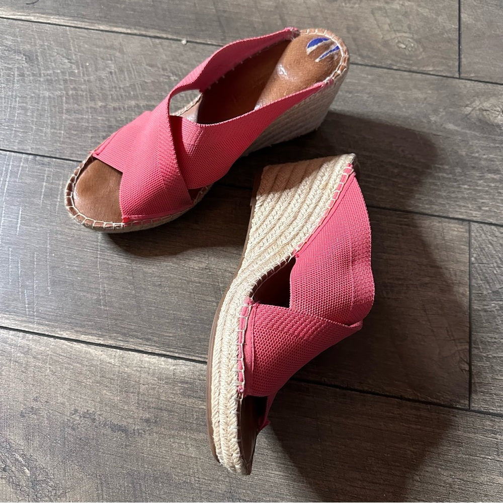 Gentle Souls Espadrille Wedge Sandals