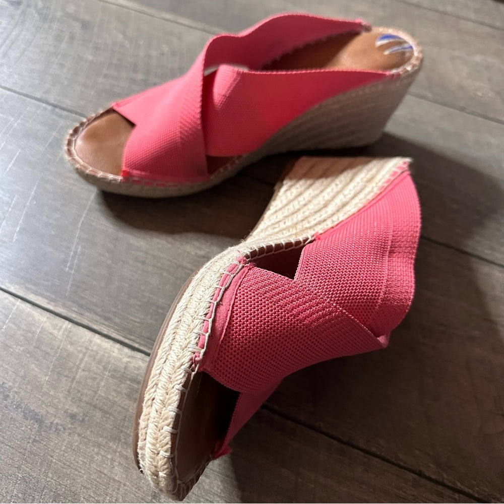 Gentle Souls Espadrille Wedge Sandals