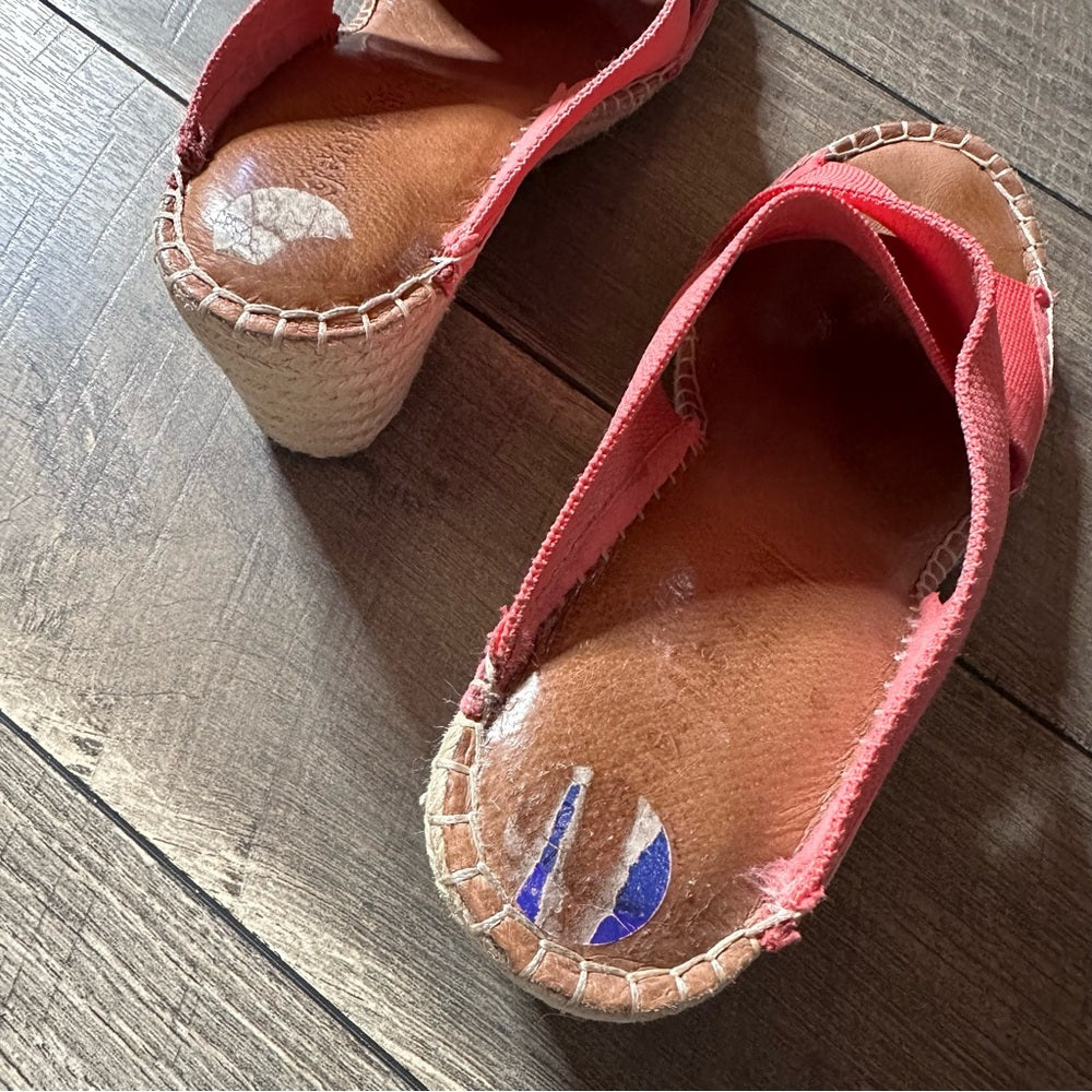 Gentle Souls Espadrille Wedge Sandals