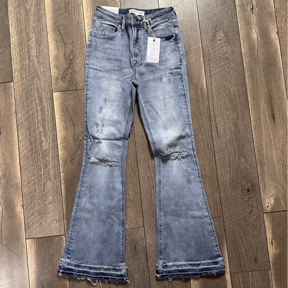 Risen Shadow Hem Flares