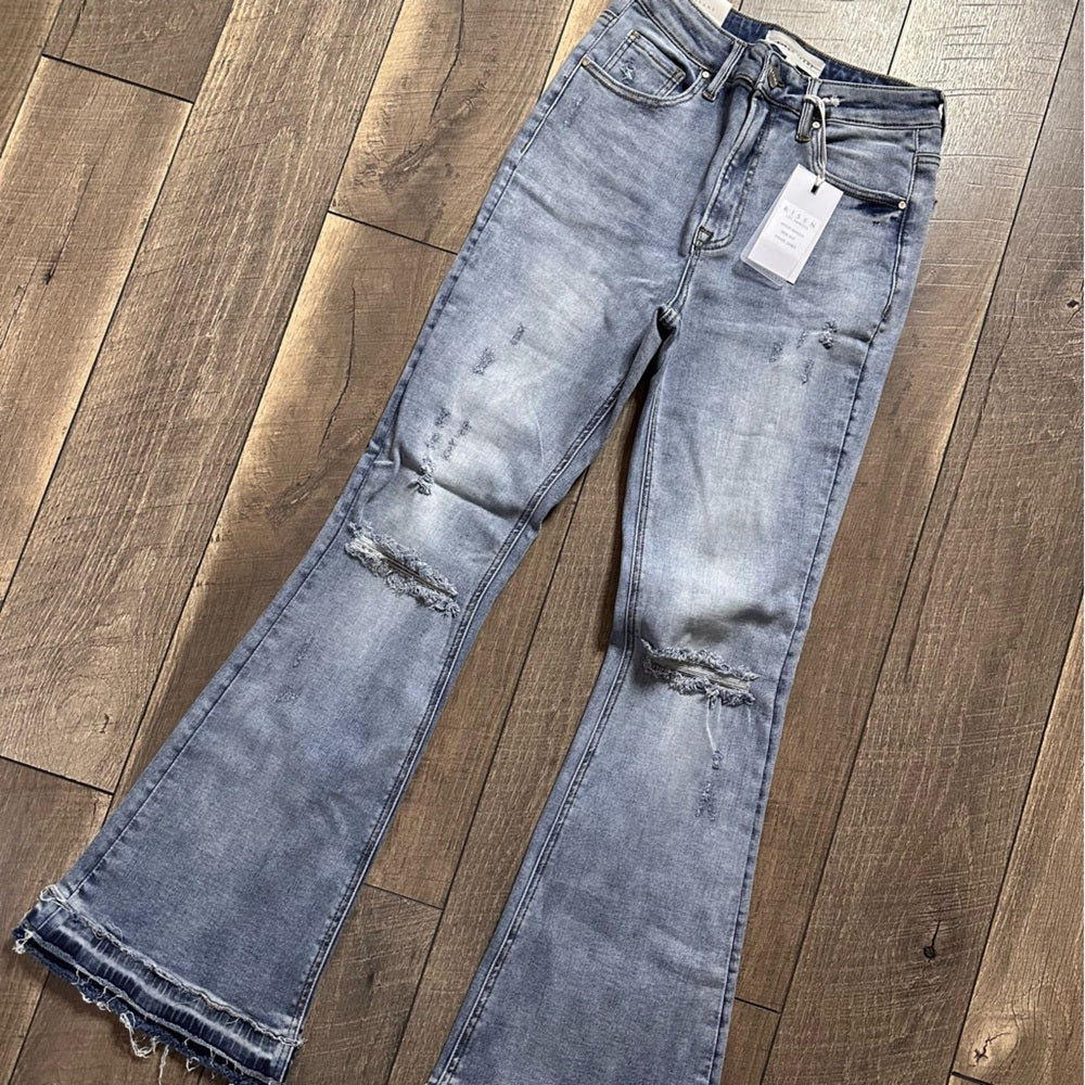 Risen Shadow Hem Flares