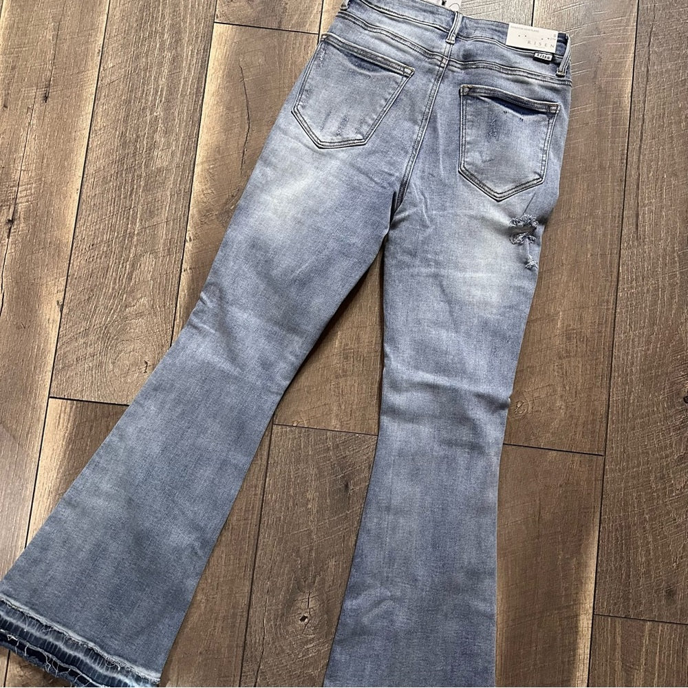 Risen Shadow Hem Flares