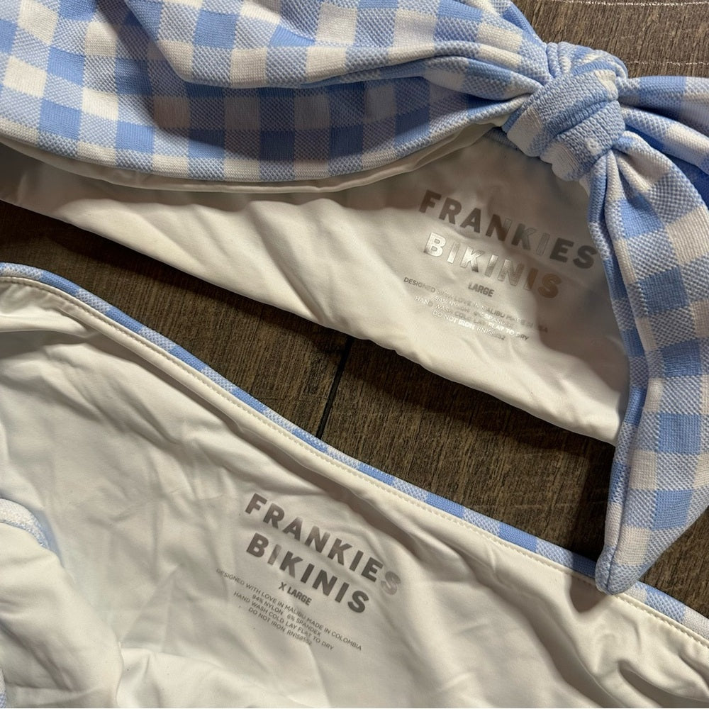 Frankie’s Bikini Gingham 2pc