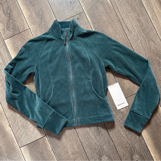 Lululemon Scuba Track Jacket *Velvet Cord