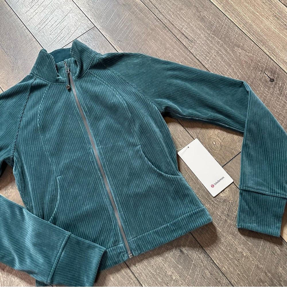 Lululemon Scuba Track Jacket *Velvet Cord