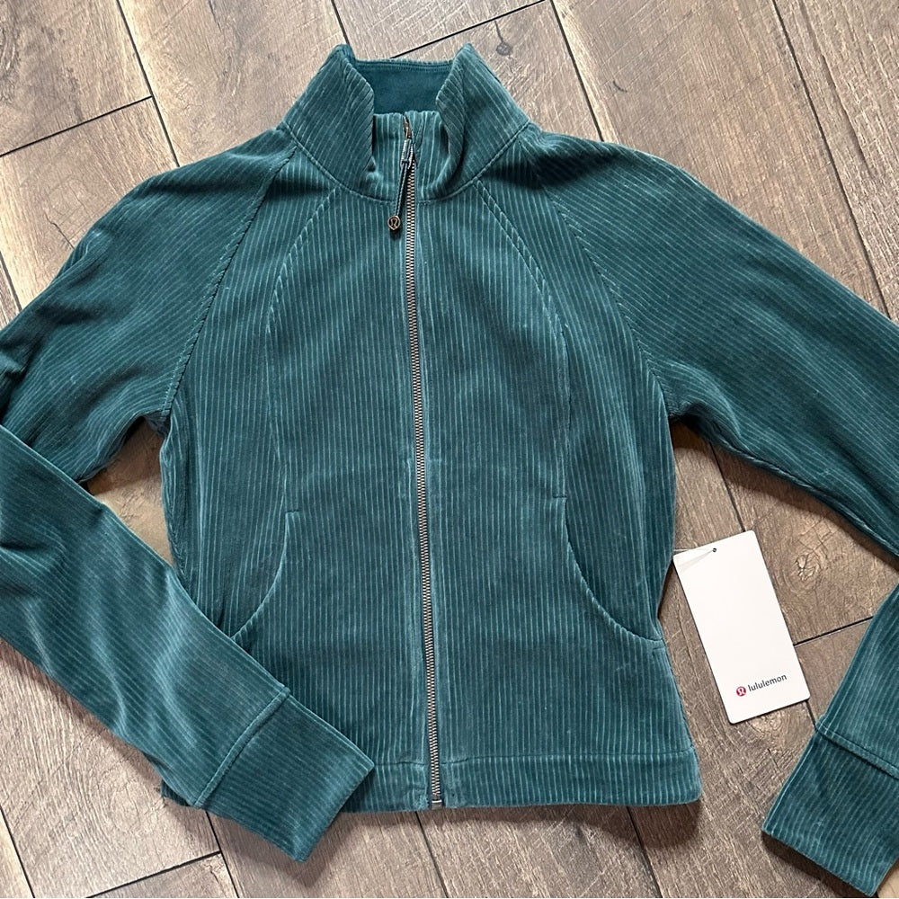 Lululemon Scuba Track Jacket *Velvet Cord
