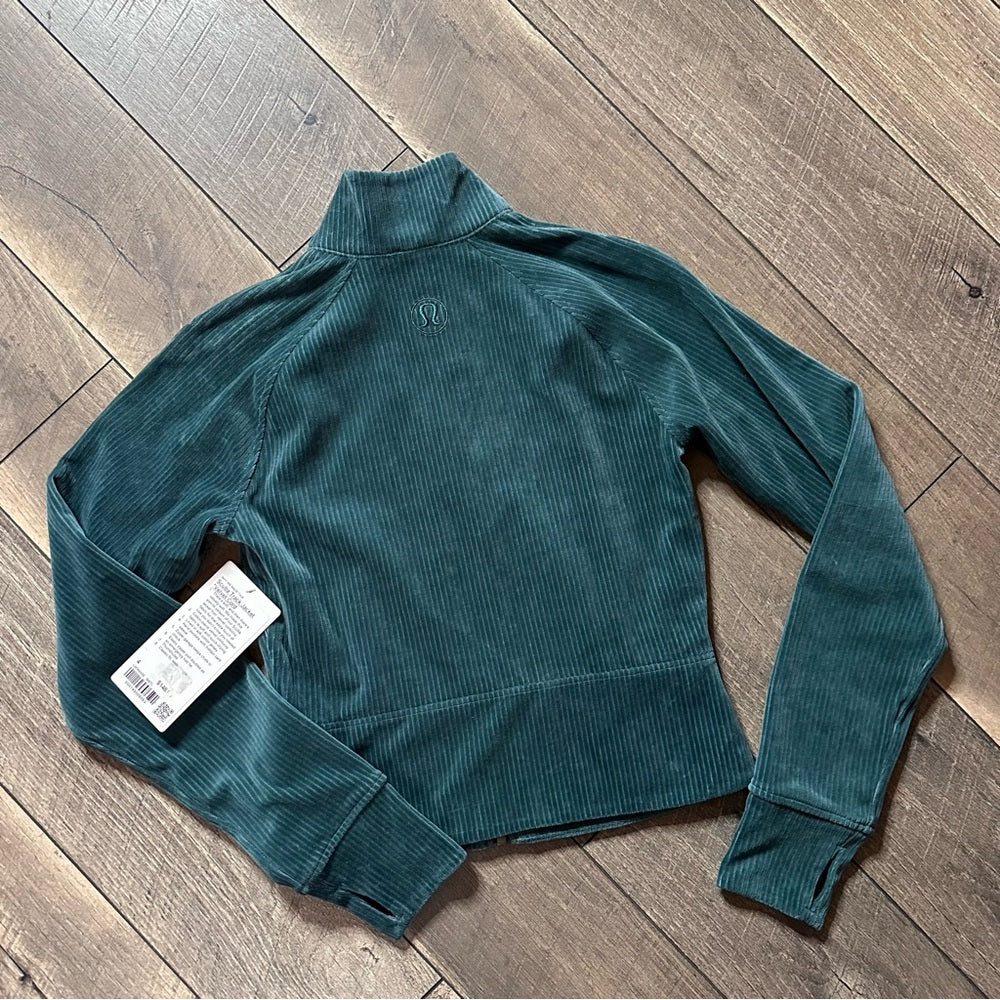 Lululemon Scuba Track Jacket *Velvet Cord