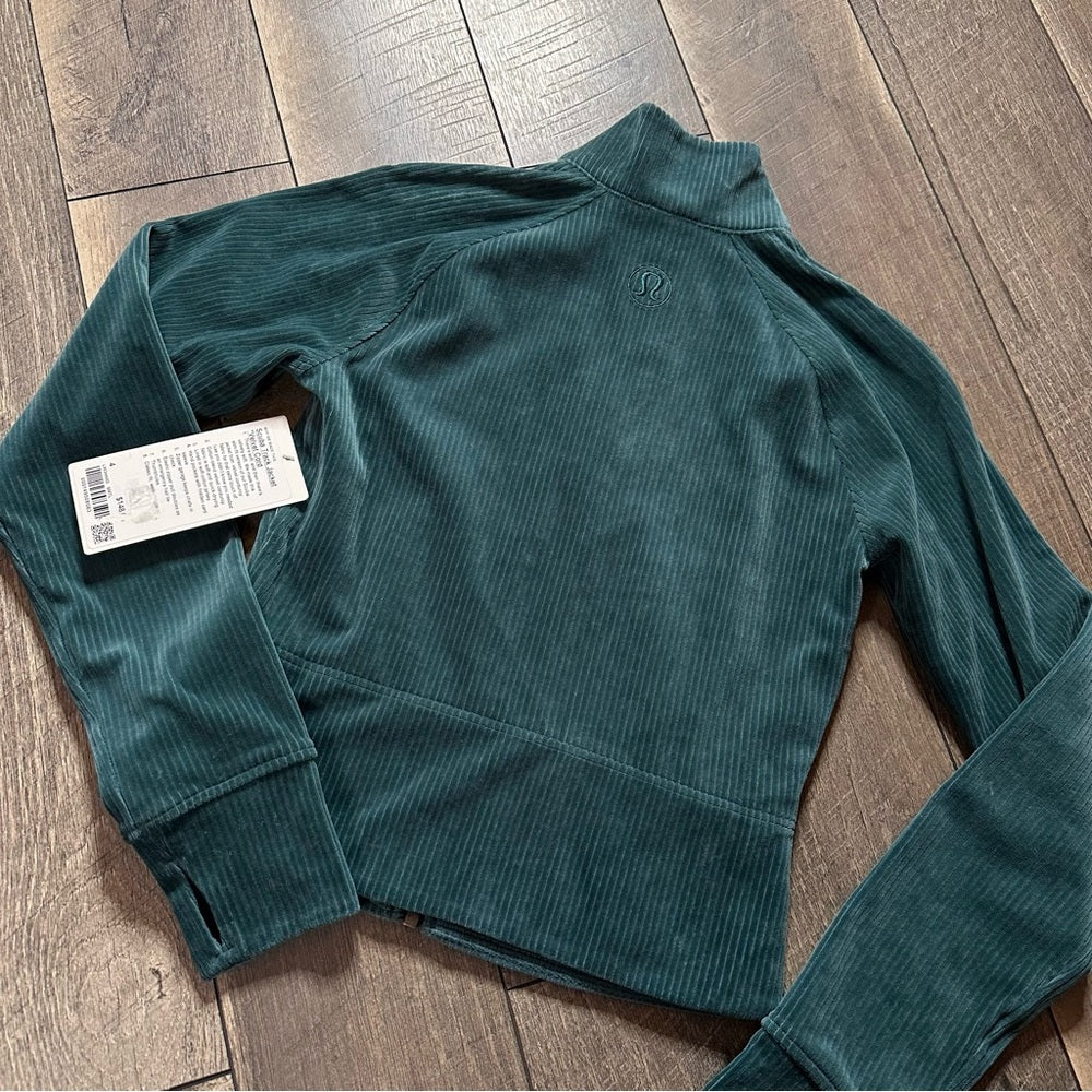Lululemon Scuba Track Jacket *Velvet Cord