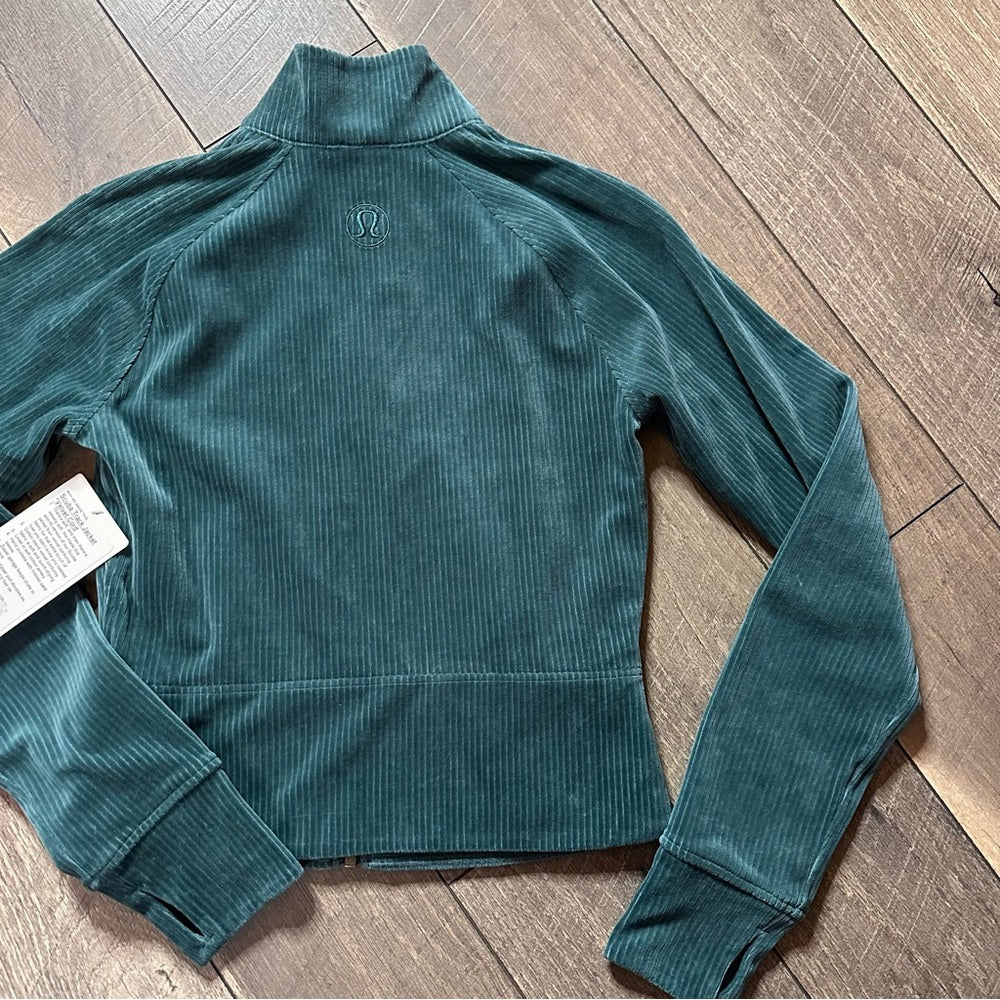 Lululemon Scuba Track Jacket *Velvet Cord
