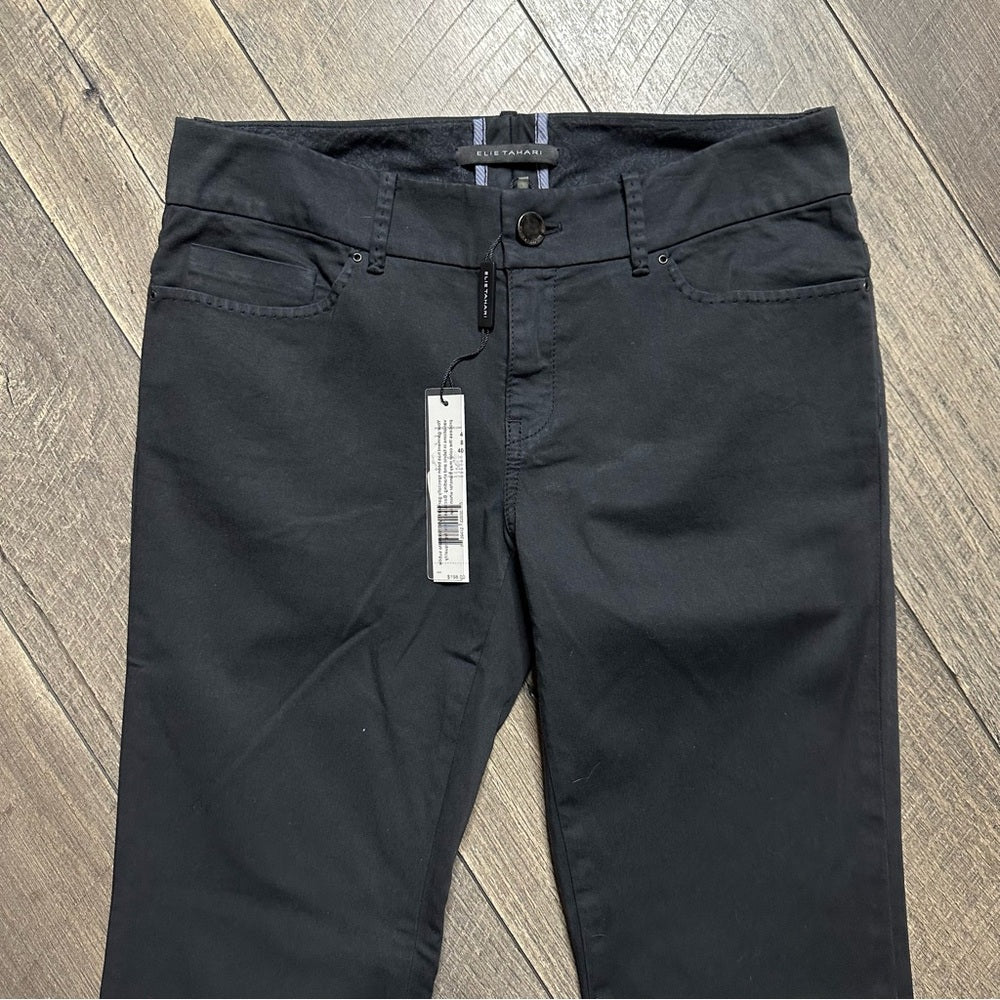 🖤Elie Tahari Black Adena Flare Pants