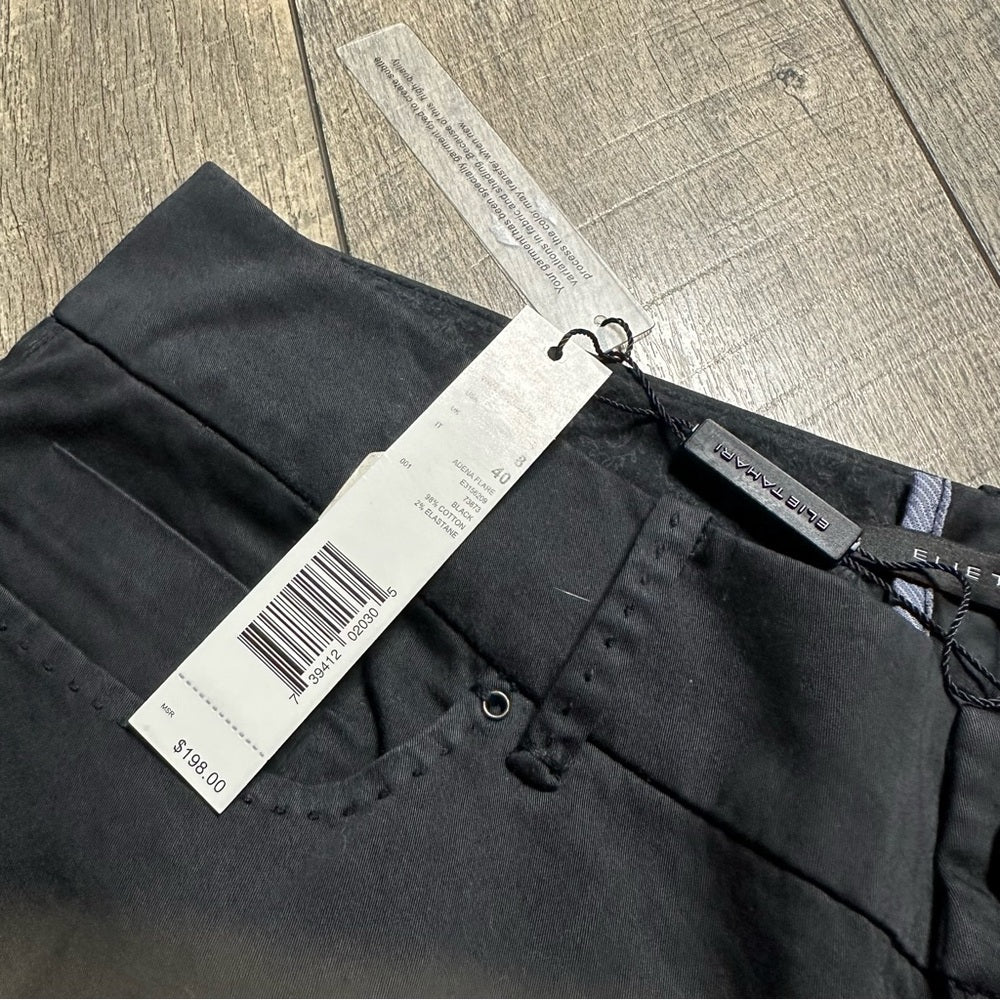 🖤Elie Tahari Black Adena Flare Pants