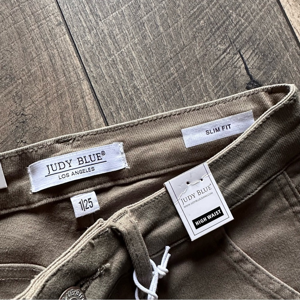 Judy Blue Olive Slim Fit Jeans