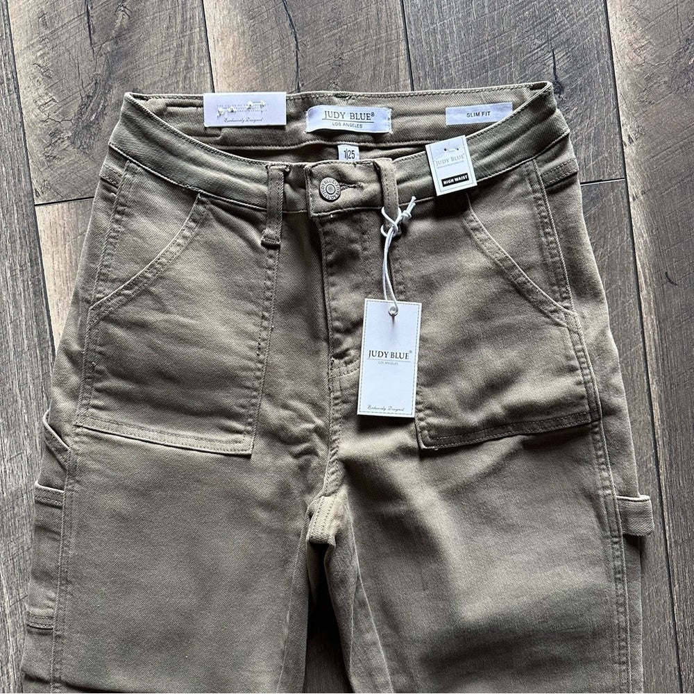 Judy Blue Olive Slim Fit Jeans