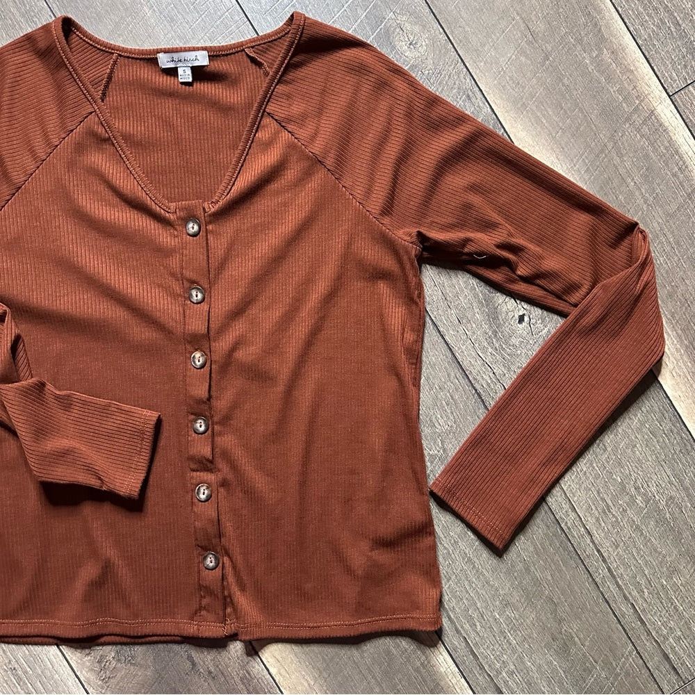 White Birch Button Down Long Sleeve