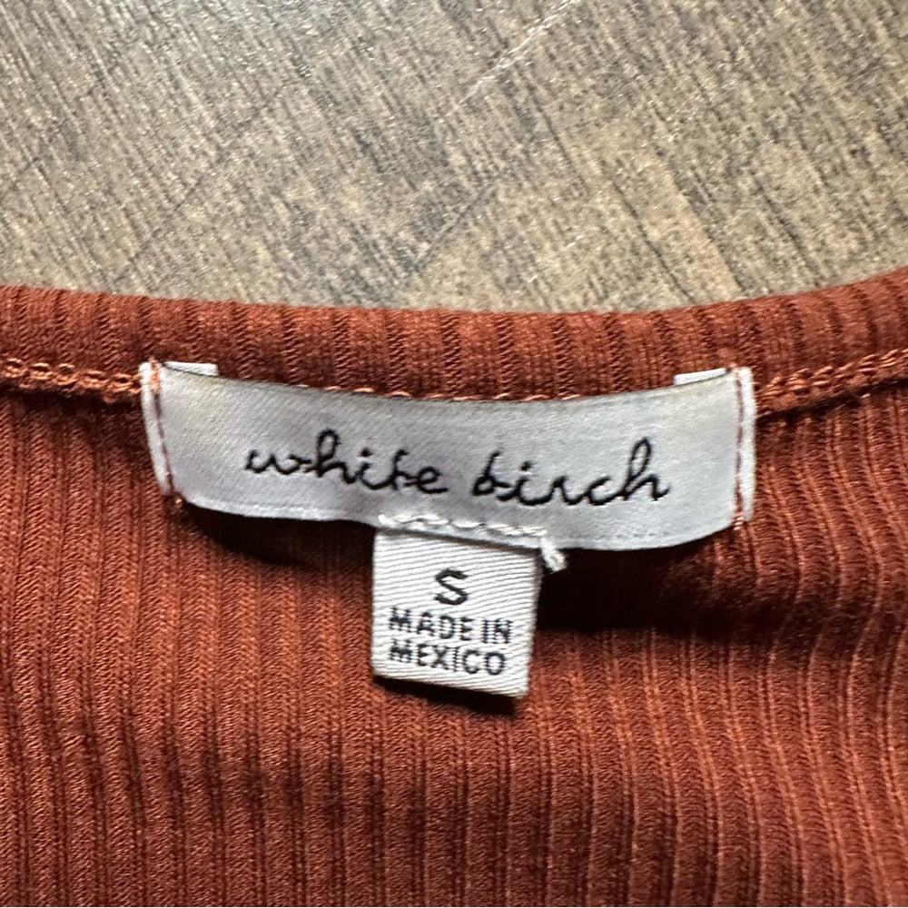 White Birch Button Down Long Sleeve