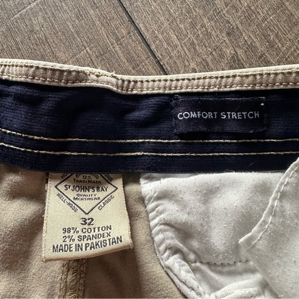 St John’s Bay Comfort Stretch Cargo Shorts