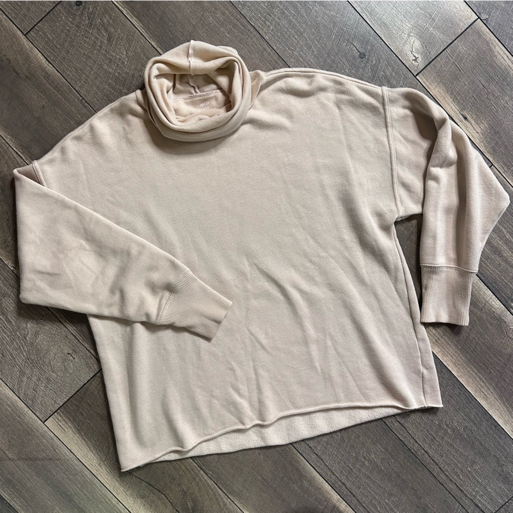 Aerie Smocked Neck Pullover