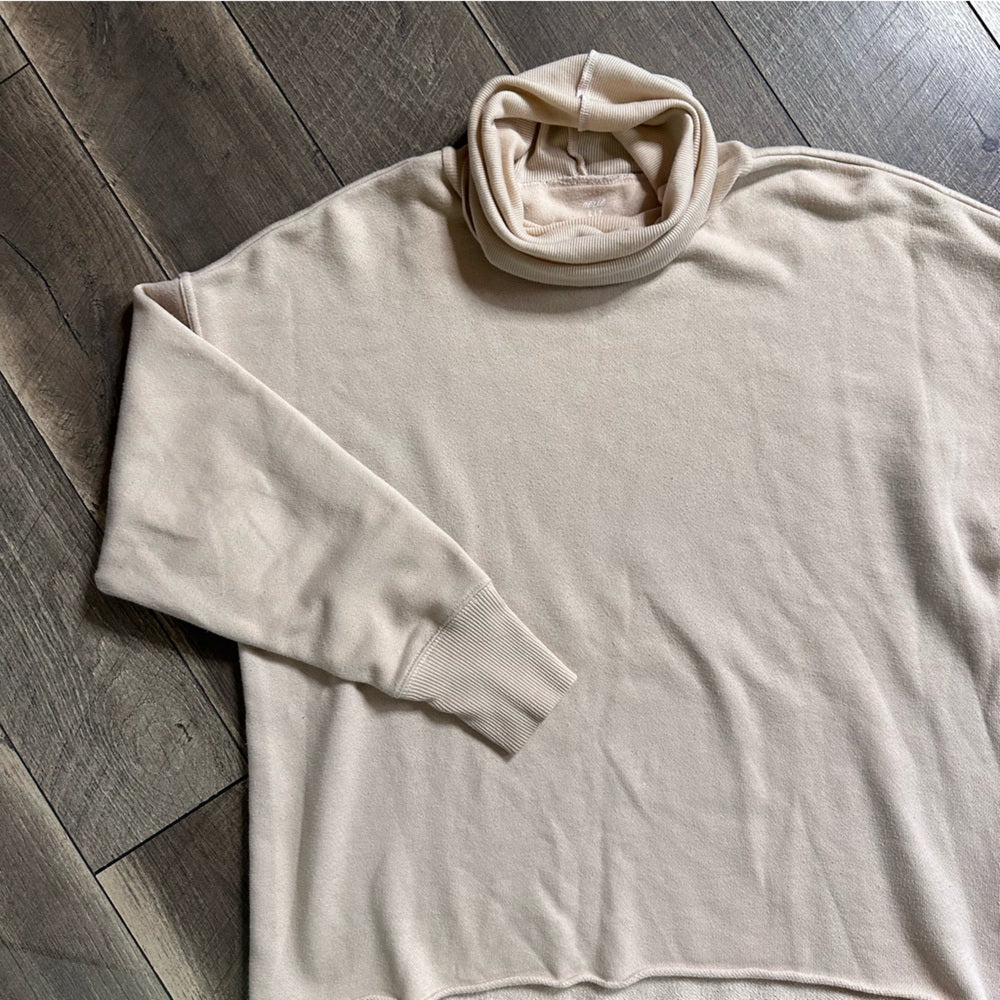 Aerie Smocked Neck Pullover