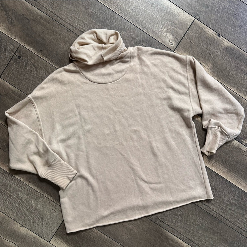 Aerie Smocked Neck Pullover