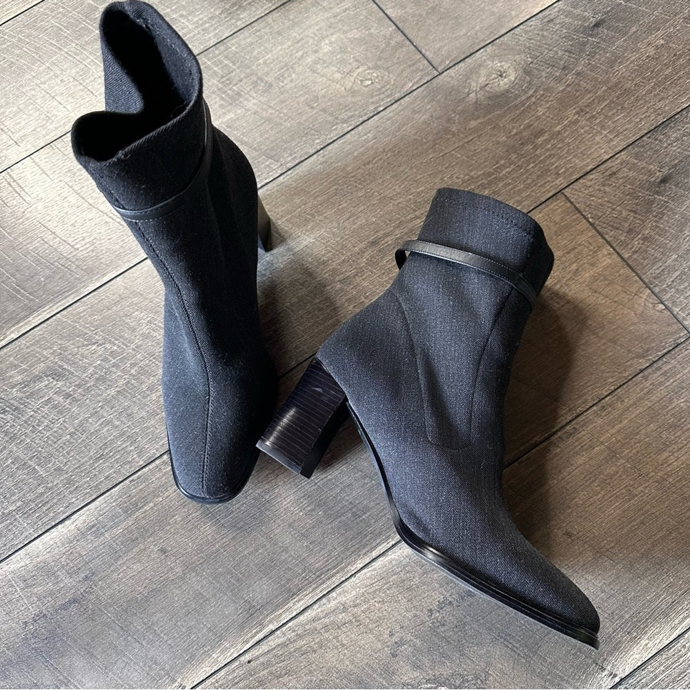 Etienne Aigner Moonlight Fabric Block Heels