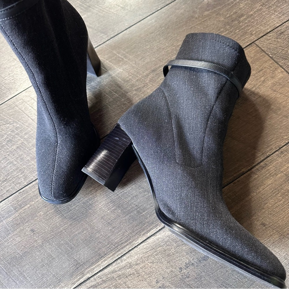 Etienne Aigner Moonlight Fabric Block Heels