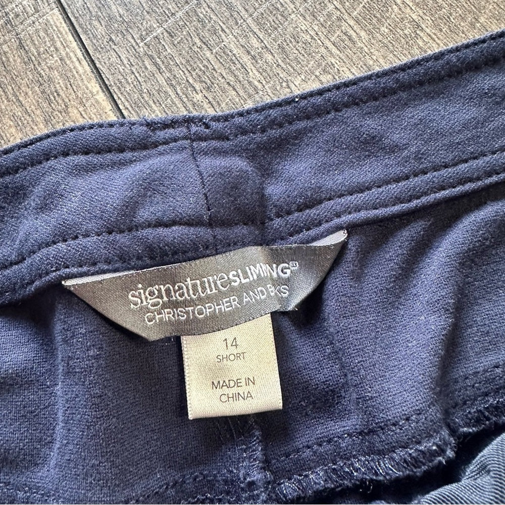 Christopher & Banks Signature Slimming Crop Pants