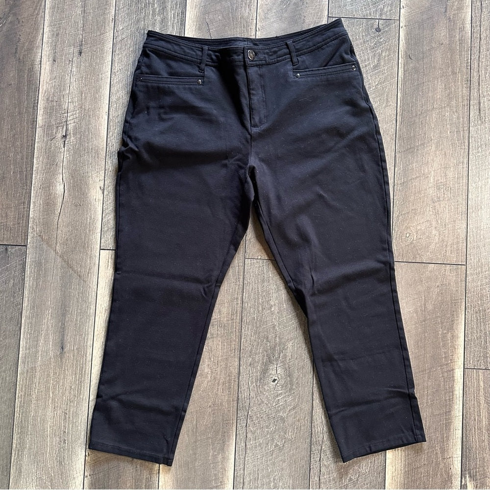 Christopher & Banks Signature Slimming Crop Pants