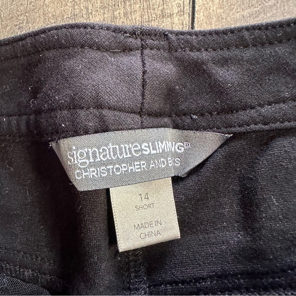 Christopher & Banks Signature Slimming Crop Pants